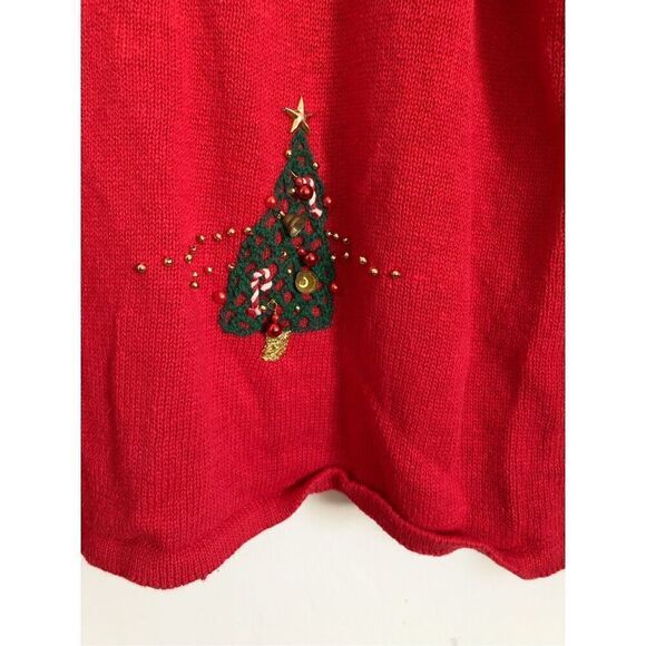 Vintage Christmas cardigan sweater size XL - Picture 6 of 6